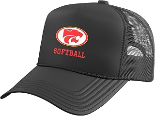 Carlisle High School Wildcats Softball Trucker Hat with Adjustable Mesh Back