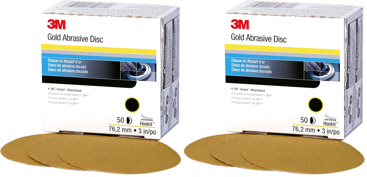 3M 3 (Pack of 2) / P500 / Factory Hook & Loop Discs
