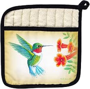 Betsy Drake PT1093 Dicks Hummingbird Pot Holder