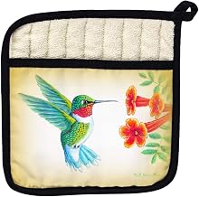 Betsy Drake PT1093 Dicks Hummingbird Pot Holder