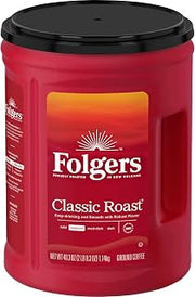Folgers Classic Roast Coffee, 48-Oz Can