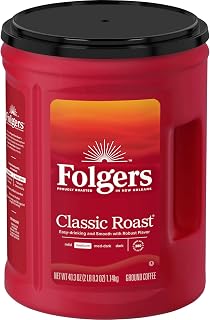 Folgers Classic Roast Coffee, 48-Oz Can