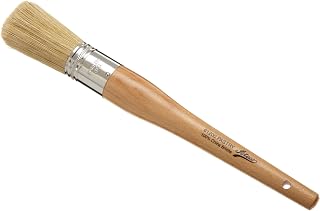 Ateco Pastry Brush, 1 1/4-Inch Diameter Head with Natural White Boar Bristles, Stainless Steel Ferrule & Wood Handle