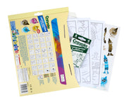 Retired Colors Coloring & Activity Set by Crayola – 8 Count (Pack of 2), Paper, Reddish-Magenta, Pack of 2, Model 040864