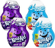 Kool-Aid Liquid Drink Mix Duo for Sugar Free Flavored Hydration, Water Flavoring, Beverage Mixing and Drink Enhancer, Tropical Punch and Grape, 1.62 Fluid Ounce (Variety Pack)