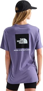 The North Face Evolution Box NSE Short Sleeve Tee, Grounded Plum, XXL