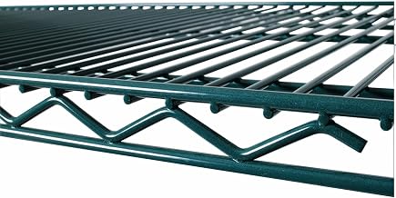 Commercial Green Epoxy Coated Wire Shelving 24 x 60 (2 Shelves) - NSF