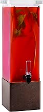 Rosseto LD173 2 gal. Square Bronze Beverage Dispenser, 1 Ea