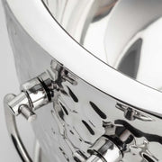 Hive Collection Round Beverage Tub with Base by Tablecraft – Medium, Stainless Steel, Silver, Model 12851
