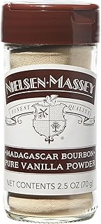 Nielsen-Massey Madagascar Bourbon Pure Vanilla Powder for Baking and Cooking, 2.5 Ounce Jar