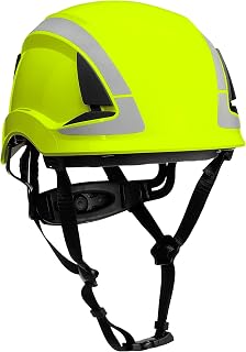 3M DBI-SALA Safety Helmet, Type II with SecureFit, HV Green, Non-Vented