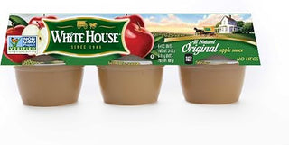 White House Regular Apple Sauce in Cup, 4 Ounce -- 72 per case.