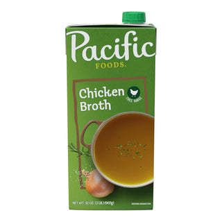 Broth Chicken Natural Free Range, 32 Fl Oz by Pacific Foods – 32 Ounce (Pack of 1), Model 39487