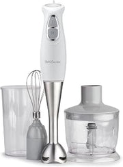 Betty Crocker 2-Speed Immersion Blender, 250 Watts, BC-4306W, White