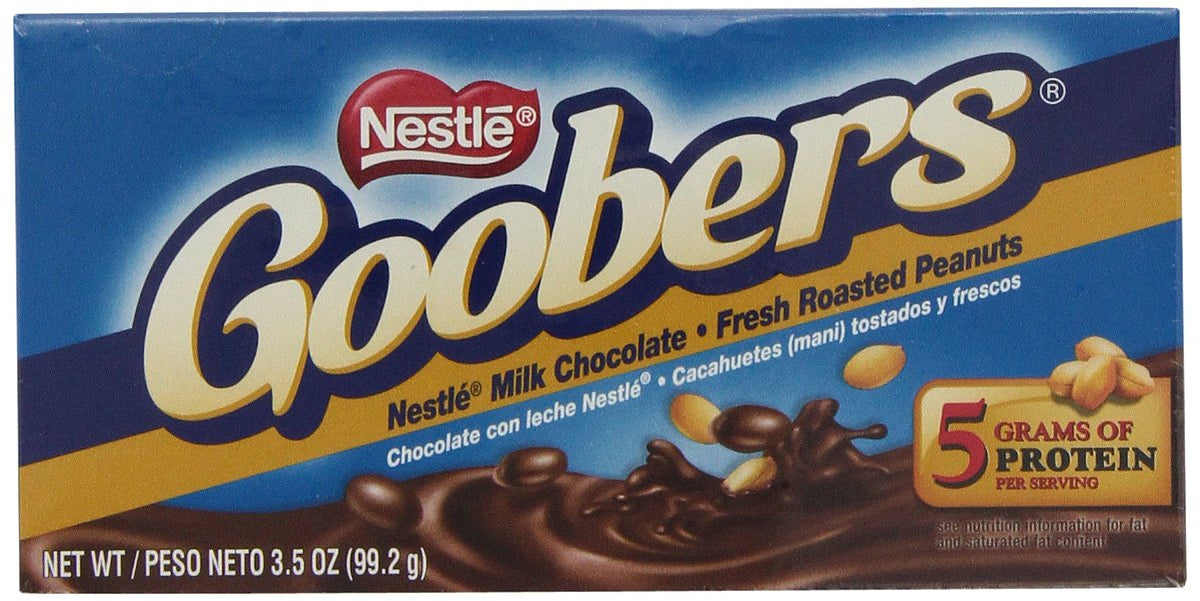 Goobers Box by Nestle – 3.5 Ounce (Pack of 18), Pack of 18, Model 02800011036