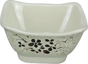 Yanco HO-5450 Honda Bowl, Square, 10 oz Capacity, 2.25" Height, 4.75" Width, 4.75" Length, Melamine, Pack of 48