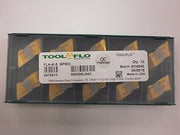 10pc) ToolFlo FLA 4L6 GP50 Top Notch Carbide Acme Threading Inserts NA 4L6 GP50C Tool Flo