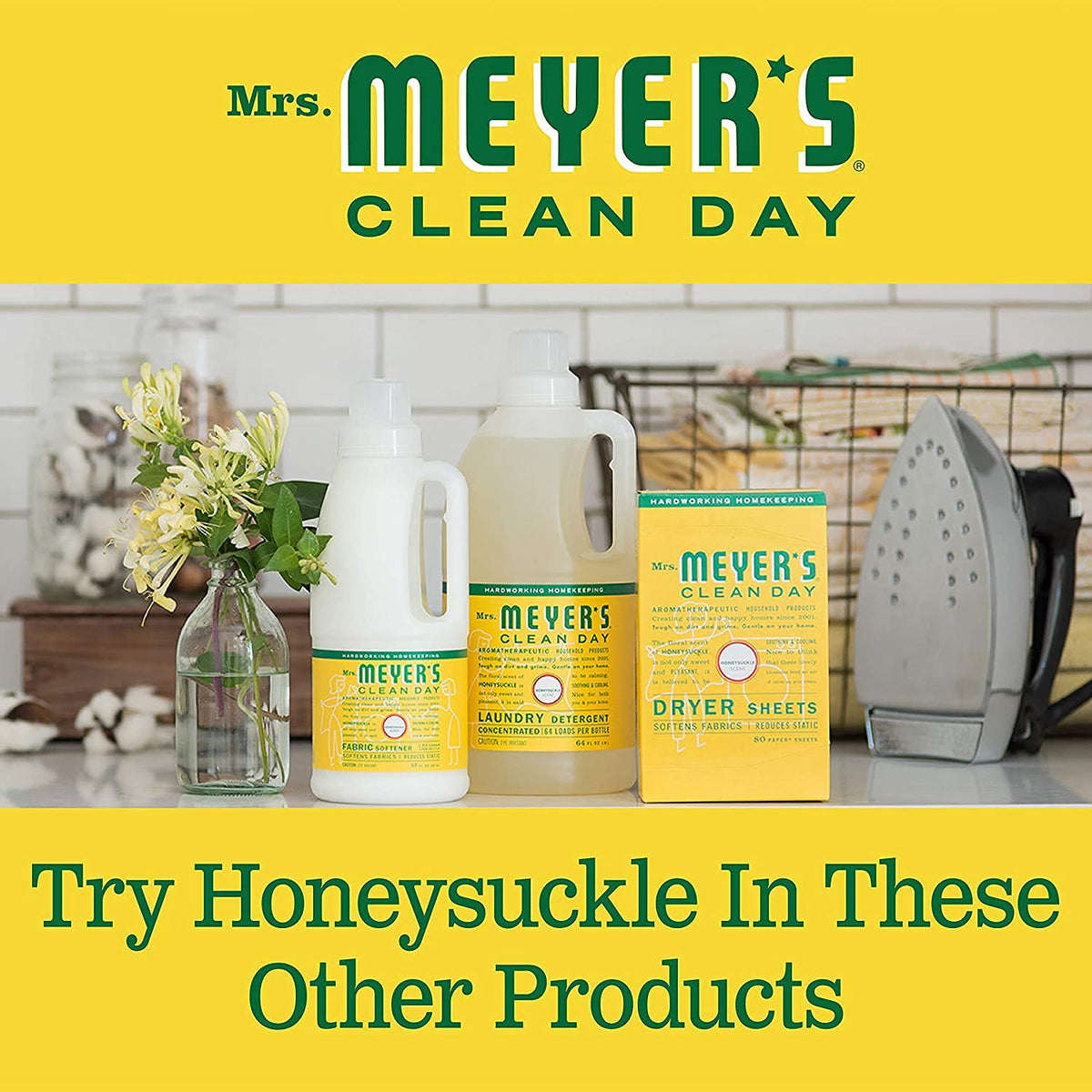 Clean Day All-Purpose Cleaner Spray by Mrs. MEYER'S – 16 Fl Oz (Pack of 12), Pack of 12