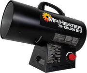 Mr. Heater 125,000 BTU Quiet Burner Technology Forced Air Propane Heater