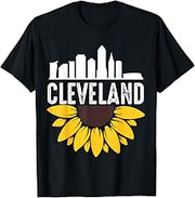 Cleveland Retro Youth Jersey Clothing Sunflower Cleveland T-Shirt