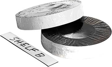 Baumgartens Magnetic Labeling Tape, 1"x50' Roll, White (BAU66151)