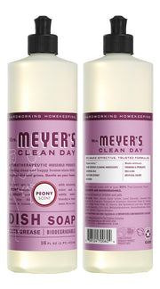 Mrs. MEYER'S Peony / 3 Count (Pack of 1) / 1 All-Purpose Cleaners