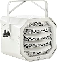 Global Industrial 34129 BTU Unit Heater, 10KW, 240V, 1 or 3 Phase, Steel