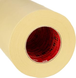 3M High Performance Masking Tape 2693, Untrimmed, Heavy Duty, Clean Removal, Tan Color, 7.9 mil, 57 in x 60 yd, 1/Case