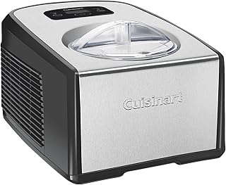 1.5-Quart Ice Cream Maker and Gelato Machine by Cuisinart – 1.5 Quart, Steel, Stainless Steel, Model CZN-022