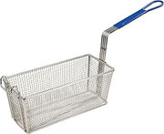 Winco FB-20 Fry Basket with Blue Handle Medium , 13 1/4" x 5 5/8" x 5 5/8"