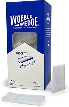 Krowne 29-160 Wobble Wedges®, Hard Clear (75 Piece jar)