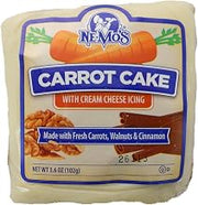 Ne Mos Carrot Cake Square - 6 count per pack -- 6 packs per case.