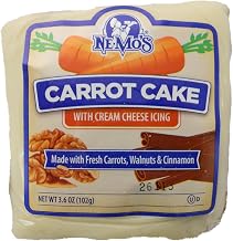 Ne Mos Carrot Cake Square - 6 count per pack -- 6 packs per case.