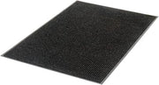 Apache Mills Deep Cleaning Ribbed Entrance Mat, Charcoal, 24 x 36