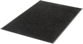 Apache Mills Deep Cleaning Ribbed Entrance Mat, Charcoal Gray, 48 x 96