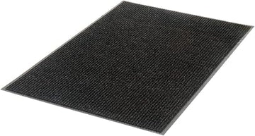 Apache Mills Deep Cleaning Ribbed Entrance Mat, Charcoal, 36 x 120