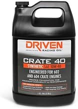 Driven Racing Oil Driven Racing OilDriven Motor Oil, Crate 40, 10W40, Synthetic, 1 gal Jug, Each