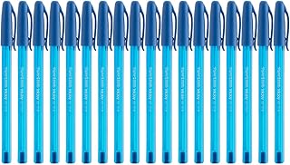 Paper Mate InkJoy 100ST Ballpoint Stick Pens, Medium Point, Blue Ink, 18 Count