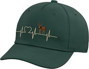 Chital Axis Deer Heartbeat Axis Deer Adjustable Baseball Hat
