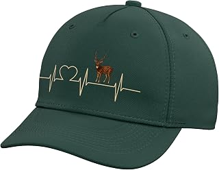 Chital Axis Deer Heartbeat Axis Deer Adjustable Baseball Hat