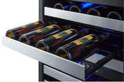 Summit Appliance Panel Ready / 34.5 liters / 1 Freestanding Wine Cellars
