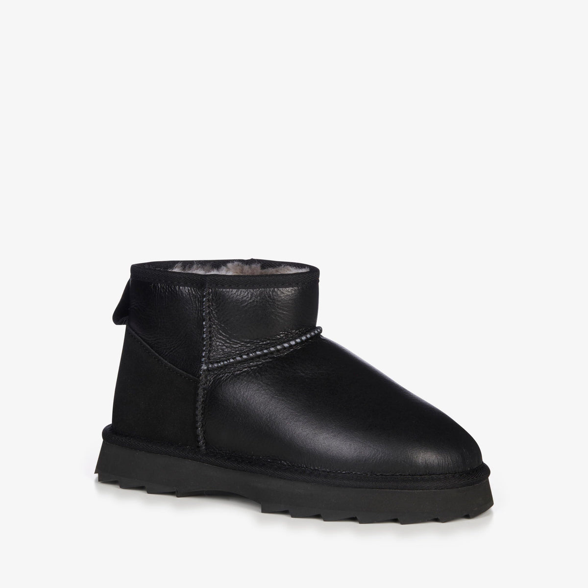 Australia - Womens Boot by EMU – 7, Black, Model Sharky Micro Town