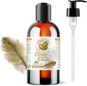 Bella Terra Oils - Clear Emu Oil 8 oz - Feel the Emu Difference, Laden with Natural Vitamins & Fatty Acids, A Skin Pampering Experience