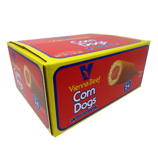 Vienna® Beef Corn Dogs 3.25 oz. lbs. 24 count by Vienna Beef – 3.25 oz., Pack of 24