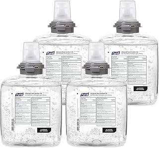 Purell TFX Advanced Hand Sanitizer Gel Refill, 4ct x 1200 mL - 5456-04