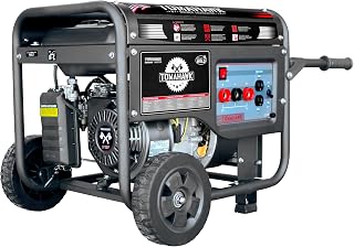 Tomahawk Power TOMAHAWK Welder Generator Stick Welder Engine Driven 120 Amp 7 HP Gasoline Portable 2,200 Watt Quiet Inverter Generator Engine