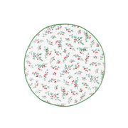 10 Strawberry Street Winter Sprigs / 6" / 1 Appetizer Plates