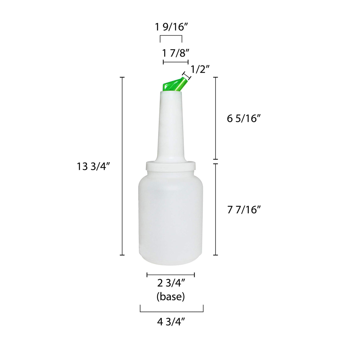 Thunder Group 2 Quarts / Green / 2.0 quarts Wine Pourers