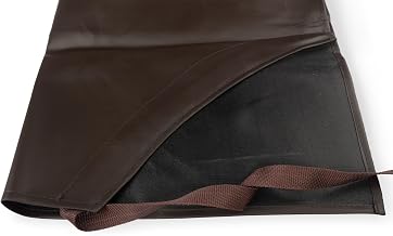 Carlisle FoodService Products mens APRON BIB VINYL BROWN, Brown, Long US