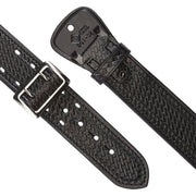 B01 Sam Browne Duty Belt by Aker Leather – 50 Inch, Black e, Model Aker Leather